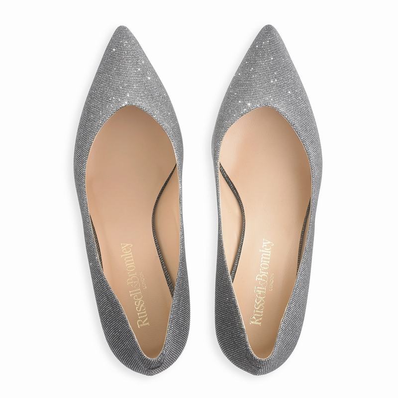 Russell And Bromley 55vcut Pumps Dame Metallic | AAN8522LV