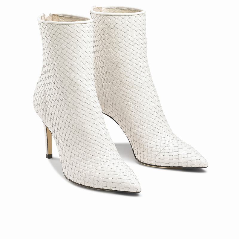 Russell And Bromley 85bootiehi Ankelstøvler Dame Hvide Hvide | BZP4980YC