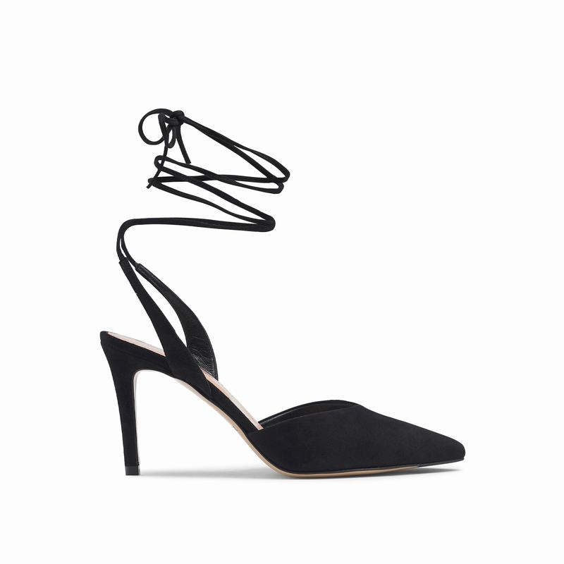 Russell And Bromley 85tie Sandaler med Hæl Dame Sort | RYC4646US