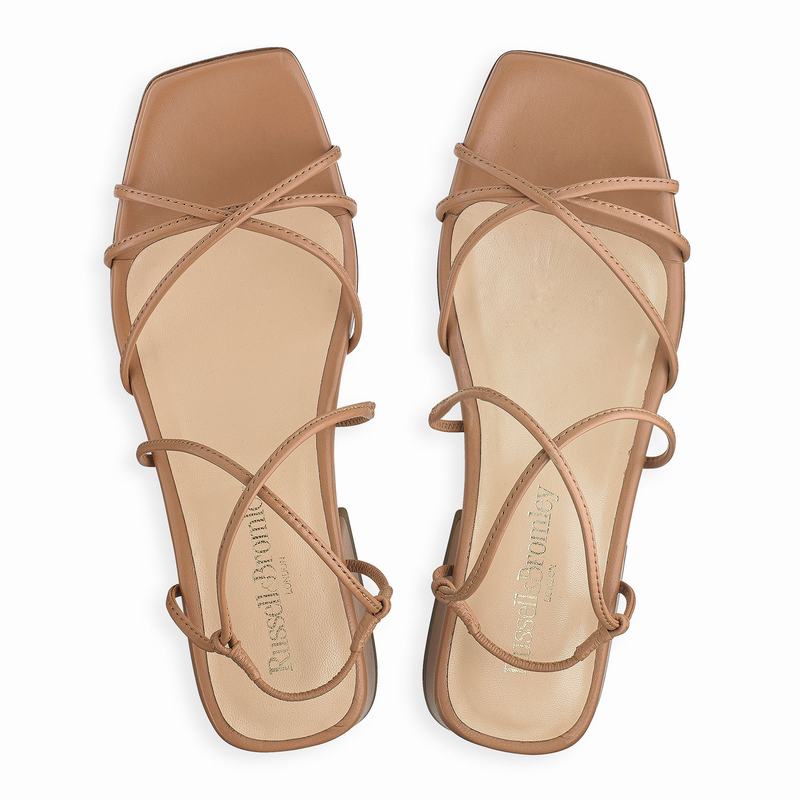 Russell And Bromley Airstrip Sandaler Dame Brune | ROA531MF