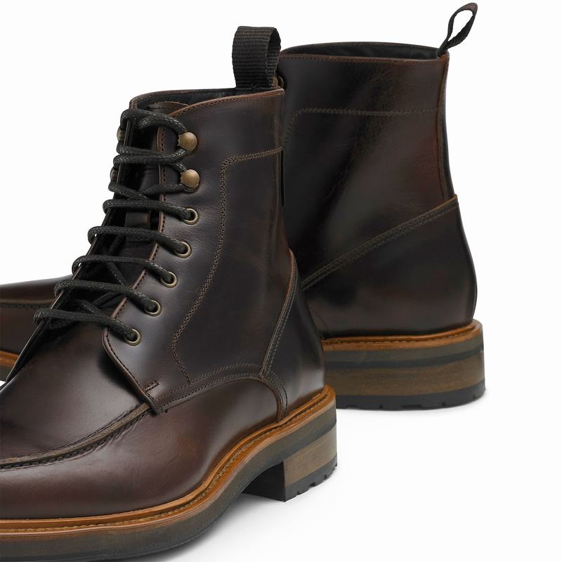 Russell And Bromley Ambleside Snørestøvler Herre Brune | PLQ1519RV