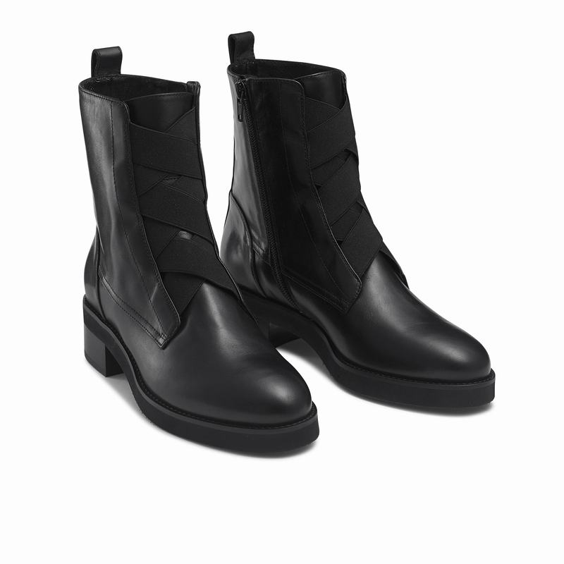 Russell And Bromley Anatomy Ankelstøvler Dame Sort | PTU5121MS