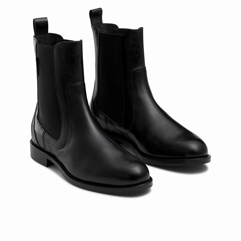 Russell And Bromley Angel Chelsea Støvler Dame Sort | QAG1268WP