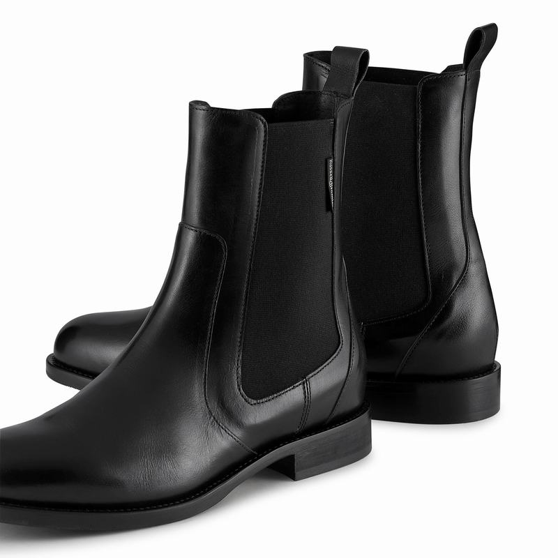 Russell And Bromley Angel Chelsea Støvler Dame Sort | QAG1268WP