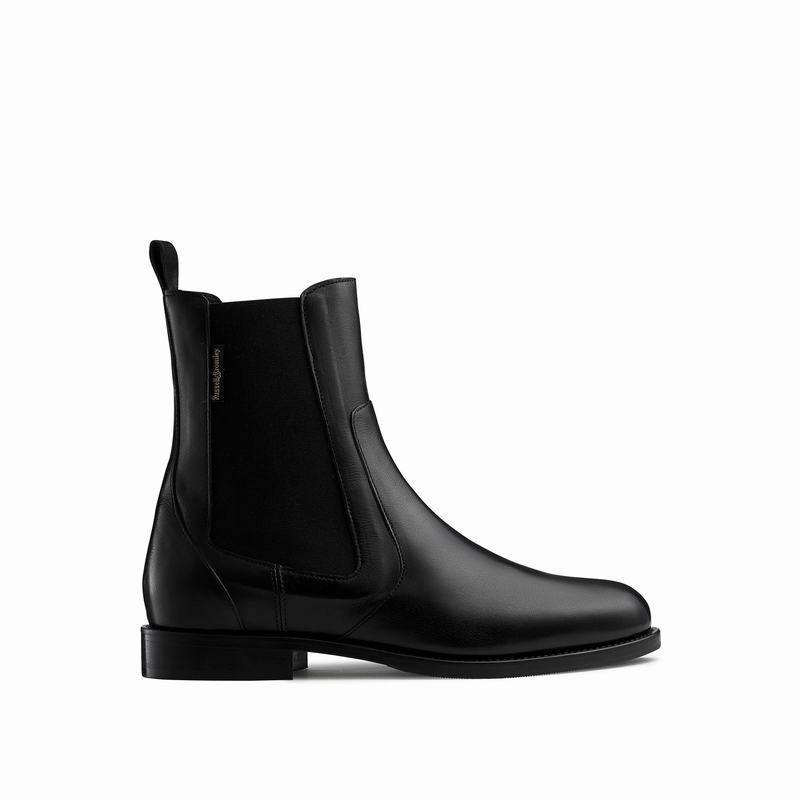 Russell And Bromley Angel Chelsea Støvler Dame Sort | QAG1268WP