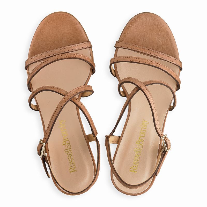 Russell And Bromley Barely Sandaler med Hæl Dame Brune | OSL7597LO