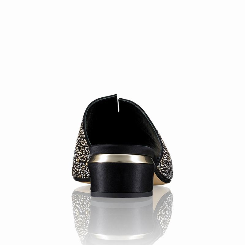 Russell And Bromley Beady Mules Dame Sort | UQQ7548DE