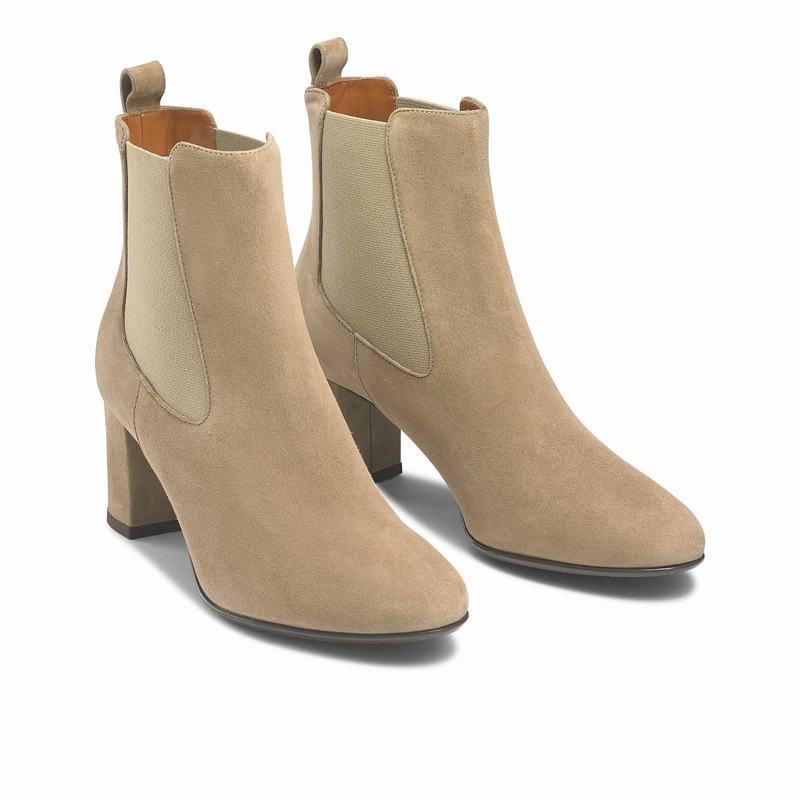Russell And Bromley Beetle Chelsea Støvler Dame Brune | TYU7668GZ