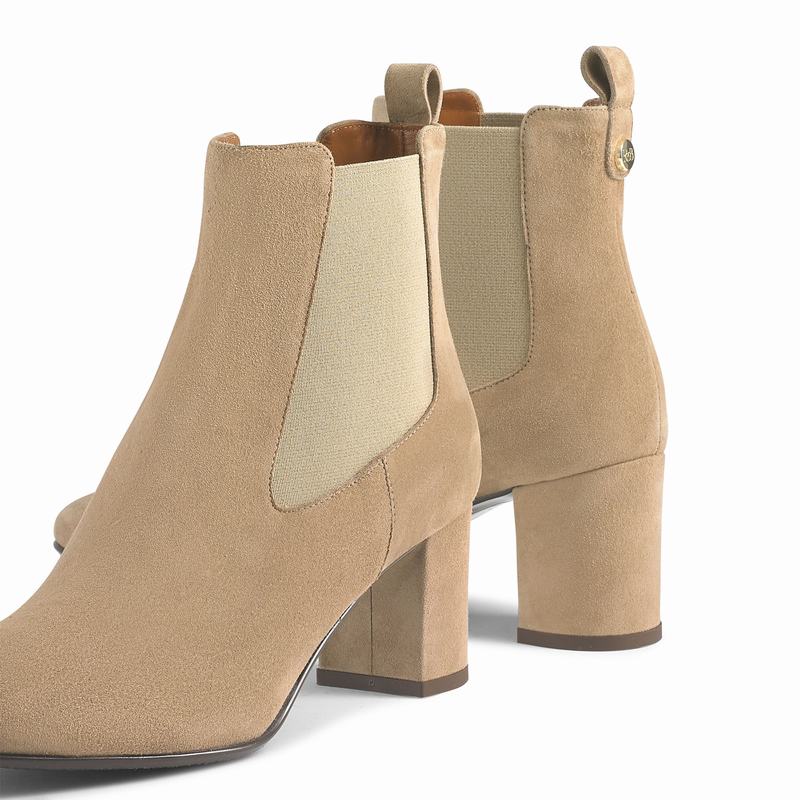 Russell And Bromley Beetle Chelsea Støvler Dame Brune | TYU7668GZ