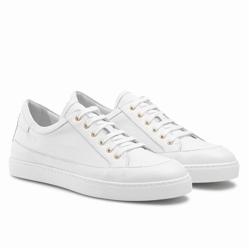 Russell And Bromley Belair Lave Sneakers Dame Hvide | EXP1196AT