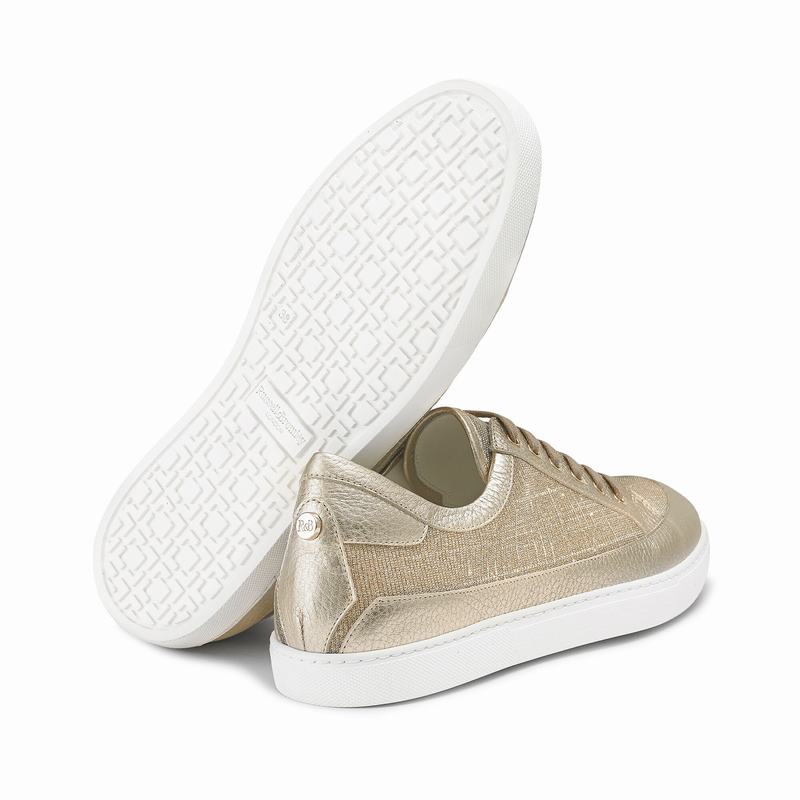 Russell And Bromley Belair Lave Sneakers Dame Metallic | VLJ5488HH
