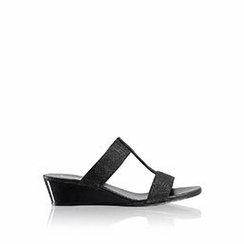 Russell And Bromley Bellina Kilehæl Sandaler Dame Sort | EFO5286WE