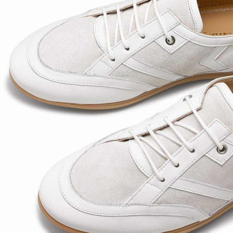 Russell And Bromley Bingo Lave Sneakers Dame Hvide | OJL7497GD