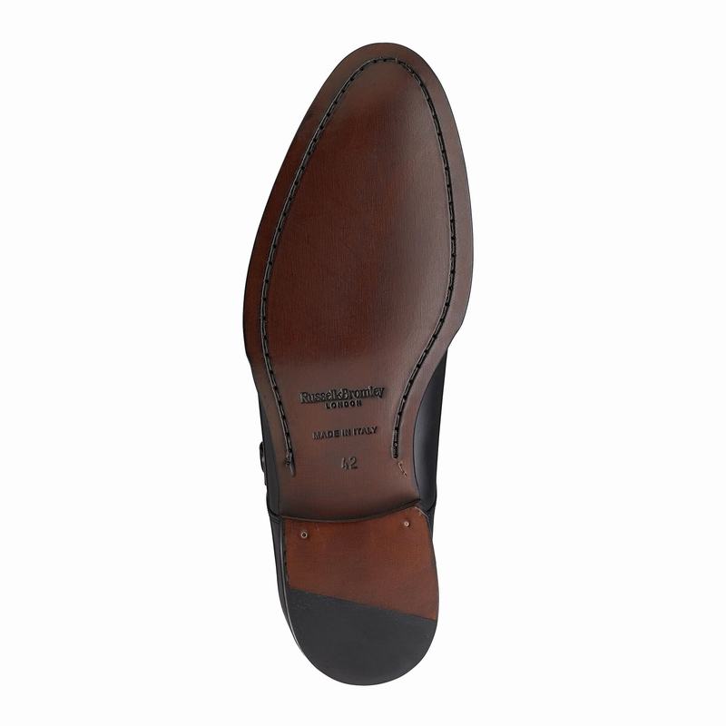 Russell And Bromley Birch Snøresko Herre Sort | FTO10058KJ