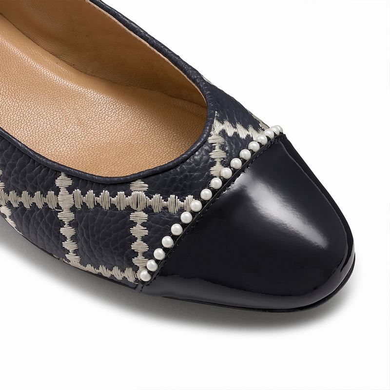 Russell And Bromley Boulevard Balletsko Dame Blå | XNK6334HT