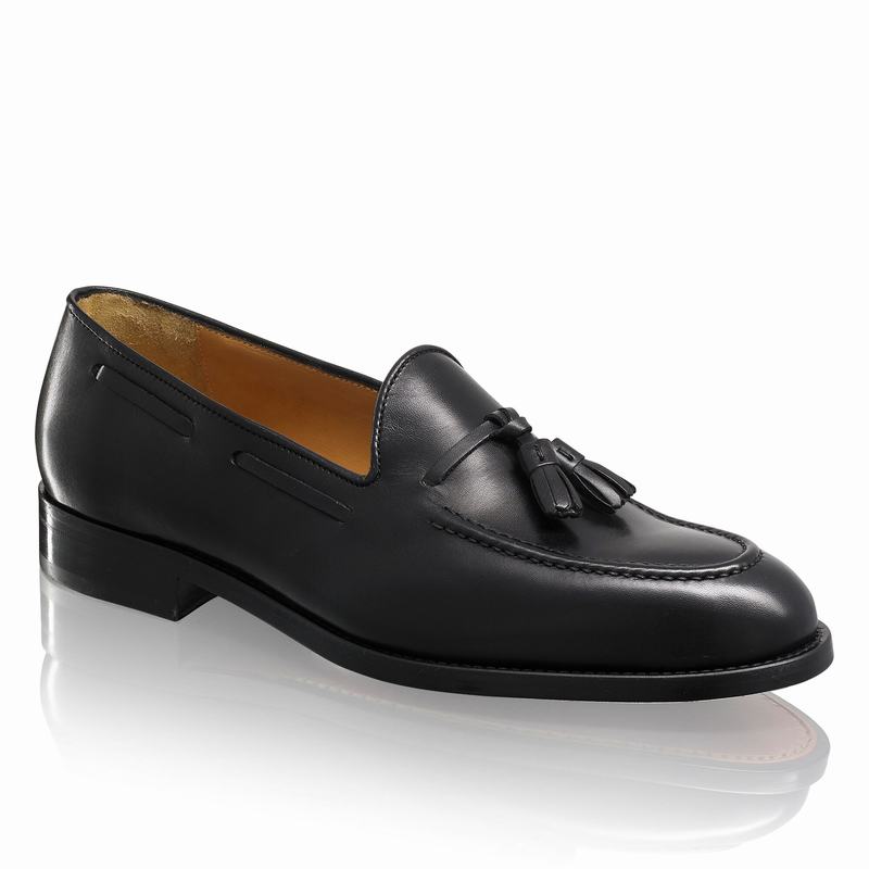 Russell And Bromley Broker Mokkasiner Herre Sort | ADJ5562XU