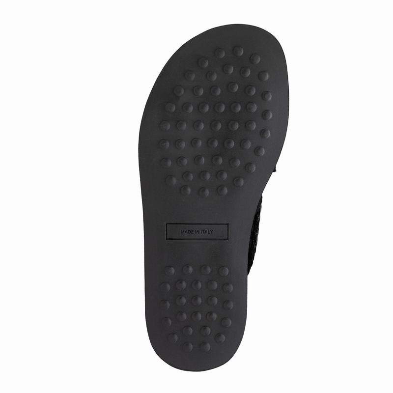 Russell And Bromley Bucklebury Sandaler Herre Sort | LSJ4499WD