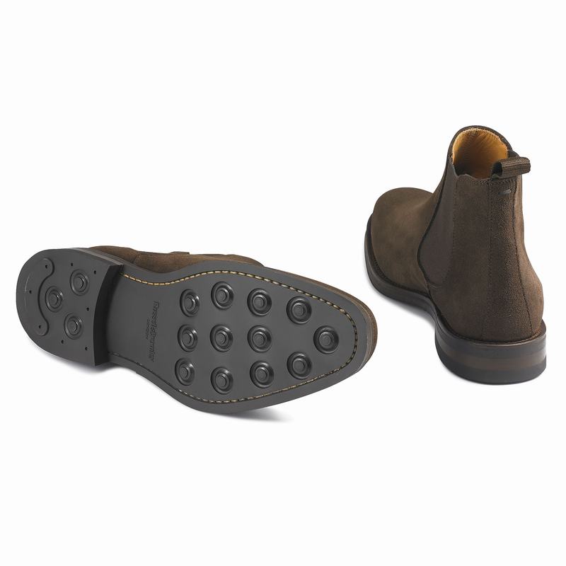 Russell And Bromley Burlington Chelsea Støvler Herre Brune | DRE6022KB