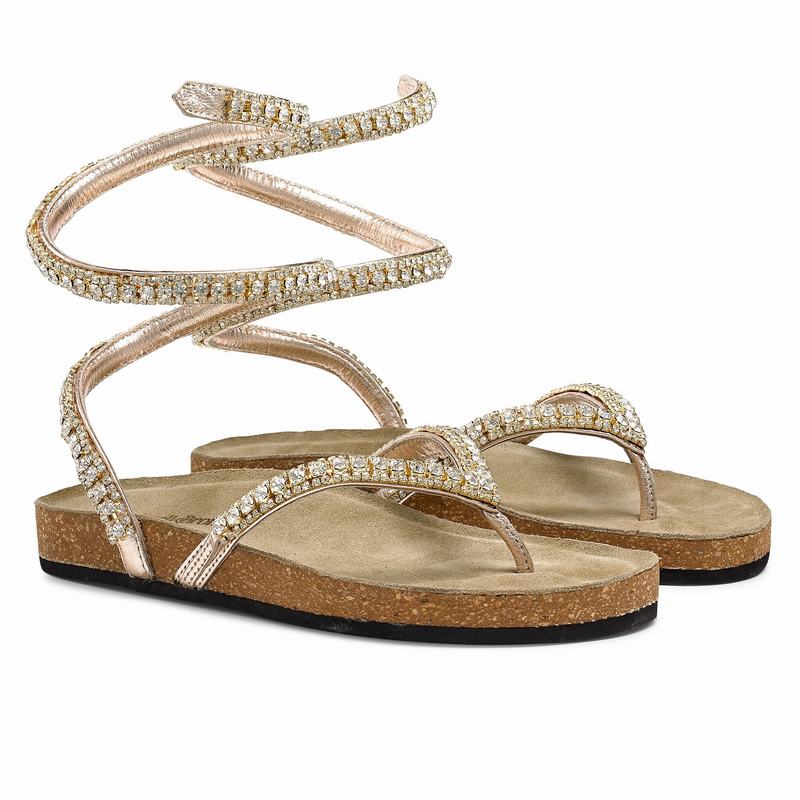 Russell And Bromley Charmer Sandaler Dame Metallic | WUI3822MH