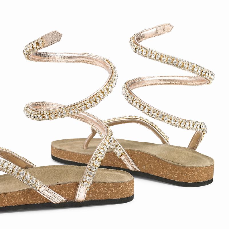 Russell And Bromley Charmer Sandaler Dame Metallic | WUI3822MH