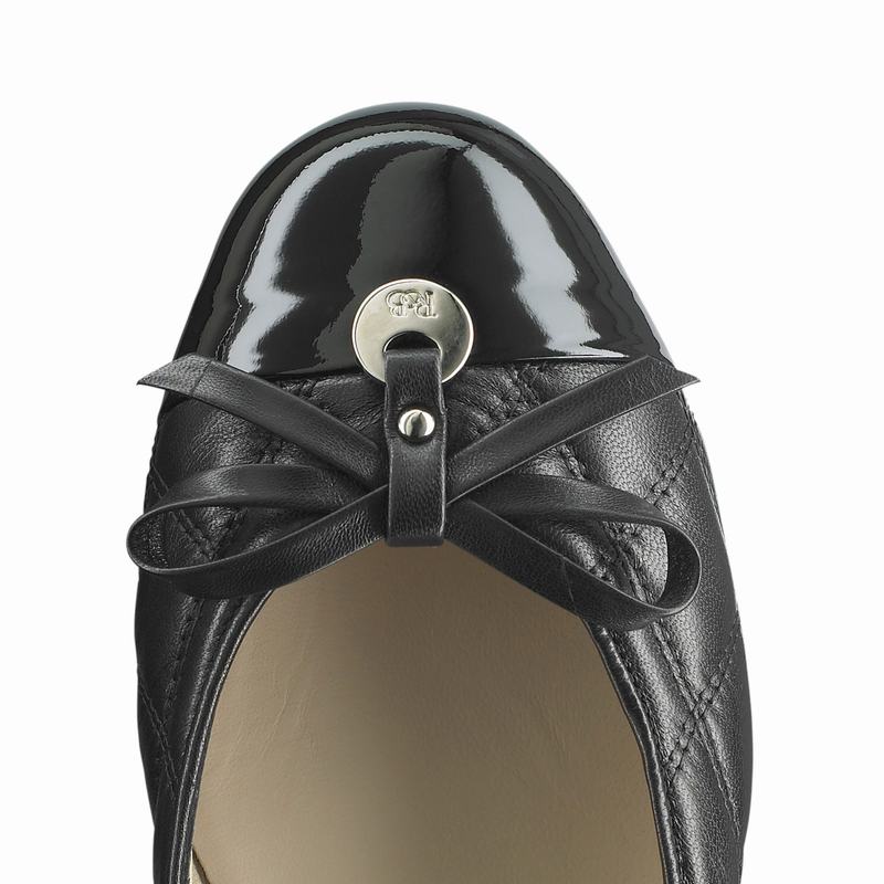 Russell And Bromley Charming Balletsko Dame Sort | VVO2044WZ