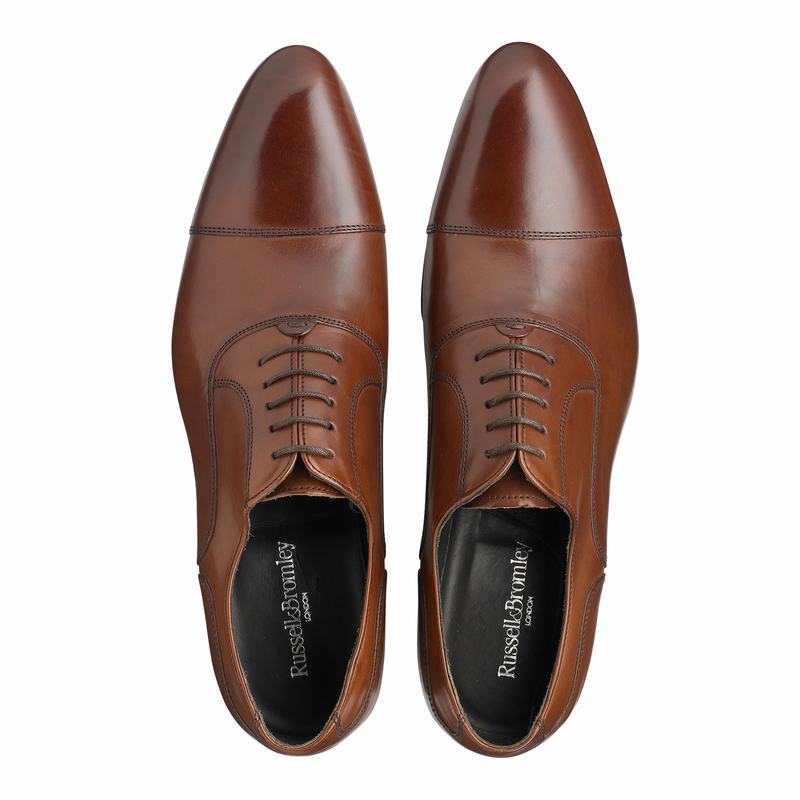 Russell And Bromley Chelsea Snøresko Herre Brune | LZH1268EM