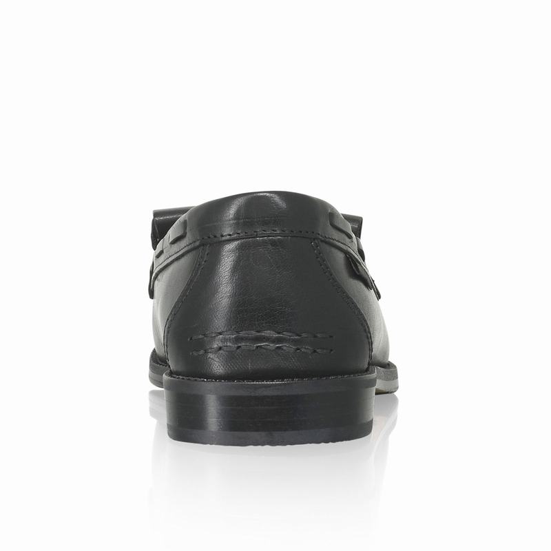 Russell And Bromley Chester Mokkasiner Dame Sort | VJR8141CN