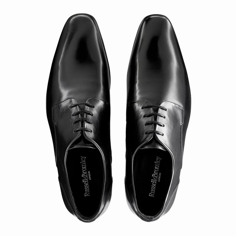 Russell And Bromley City Derby Schuhe Herre Sort | JMD6623AO