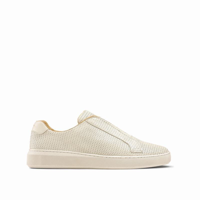 Russell And Bromley Clearway M Lave Sneakers Herre Hvide Hvide | MYH7618XA