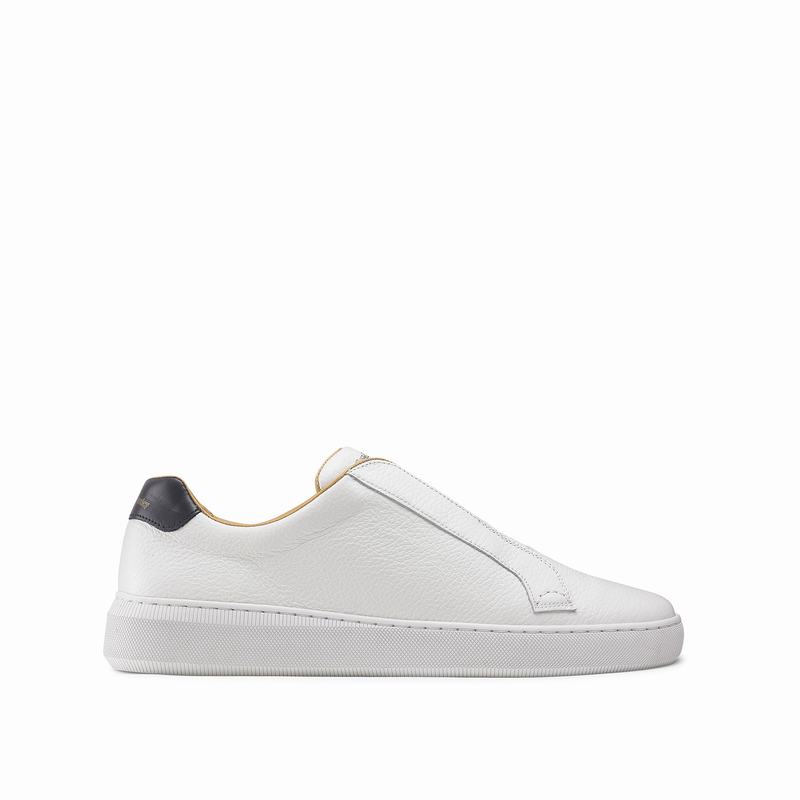 Russell And Bromley Clearway M Lave Sneakers Herre Hvide | QLY2471MH