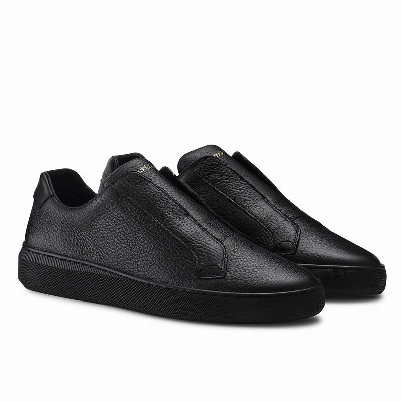 Russell And Bromley Clearway M Lave Sneakers Herre Sort | YXD8622MF