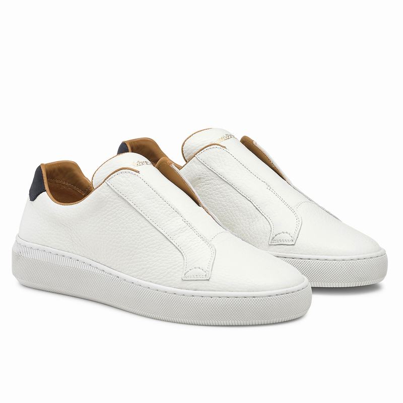Russell And Bromley Clearway Slip On Sneakers Dame Hvide | DCZ1374IE