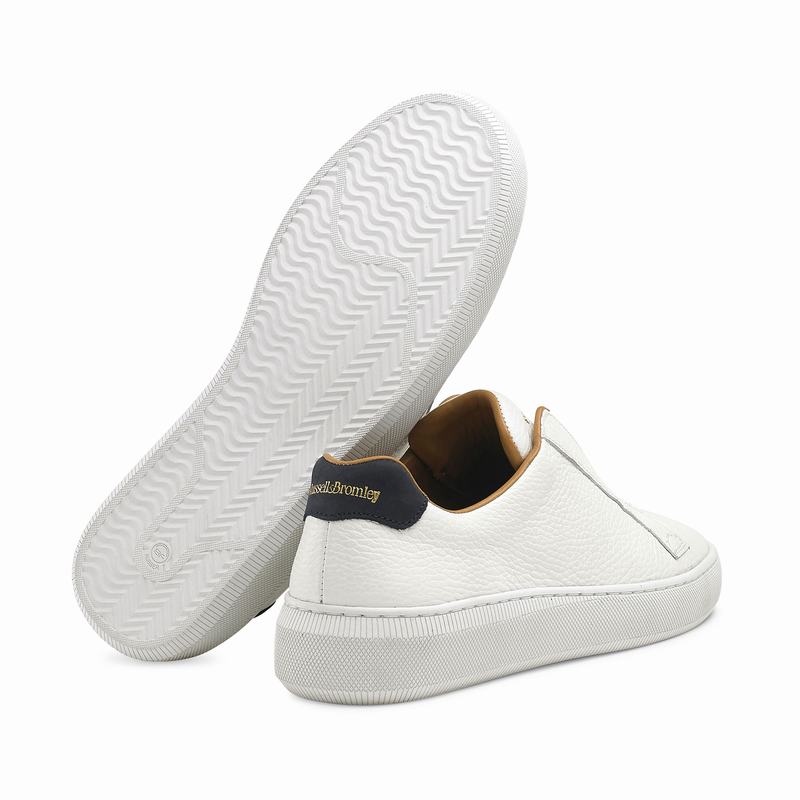 Russell And Bromley Clearway Slip On Sneakers Dame Hvide | DCZ1374IE