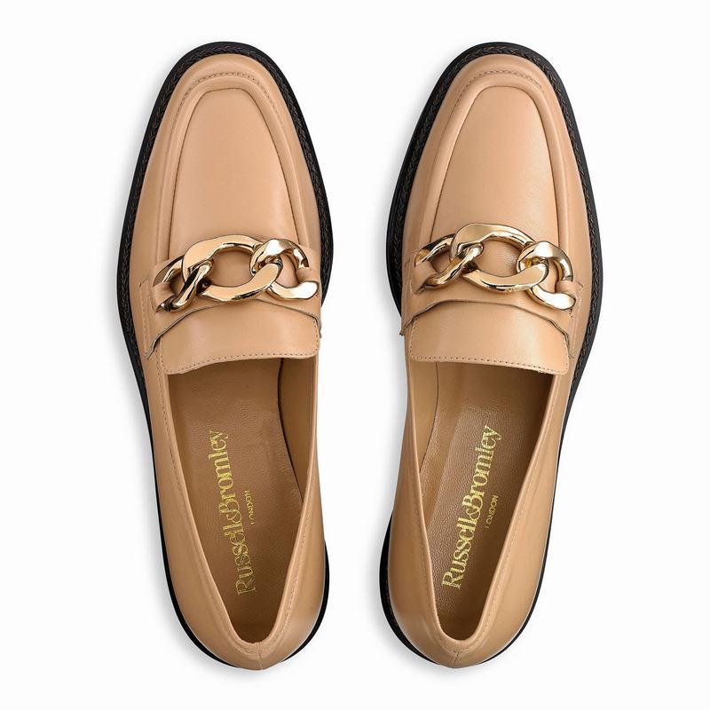 Russell And Bromley Cleopatra Mokkasiner Dame Brune | DOQ1971XV