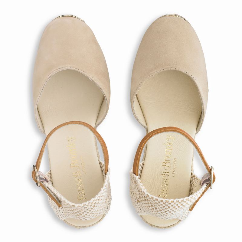 Russell And Bromley Coco-nut Espadrillos Dame Brune | WJU8017KV