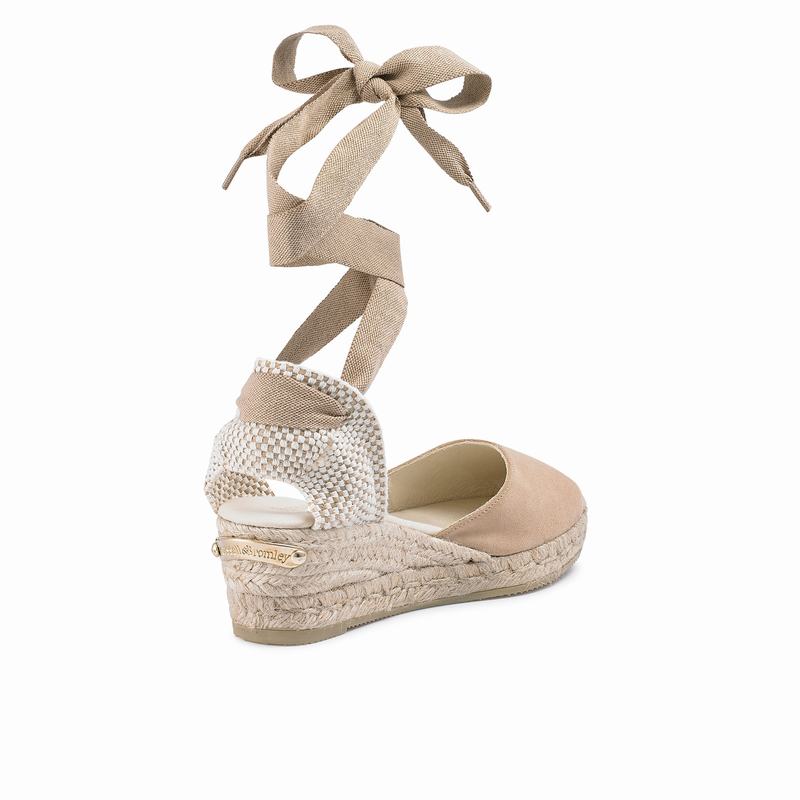 Russell And Bromley Cocowrap Espadrillos Dame Brune | CLD5228DS