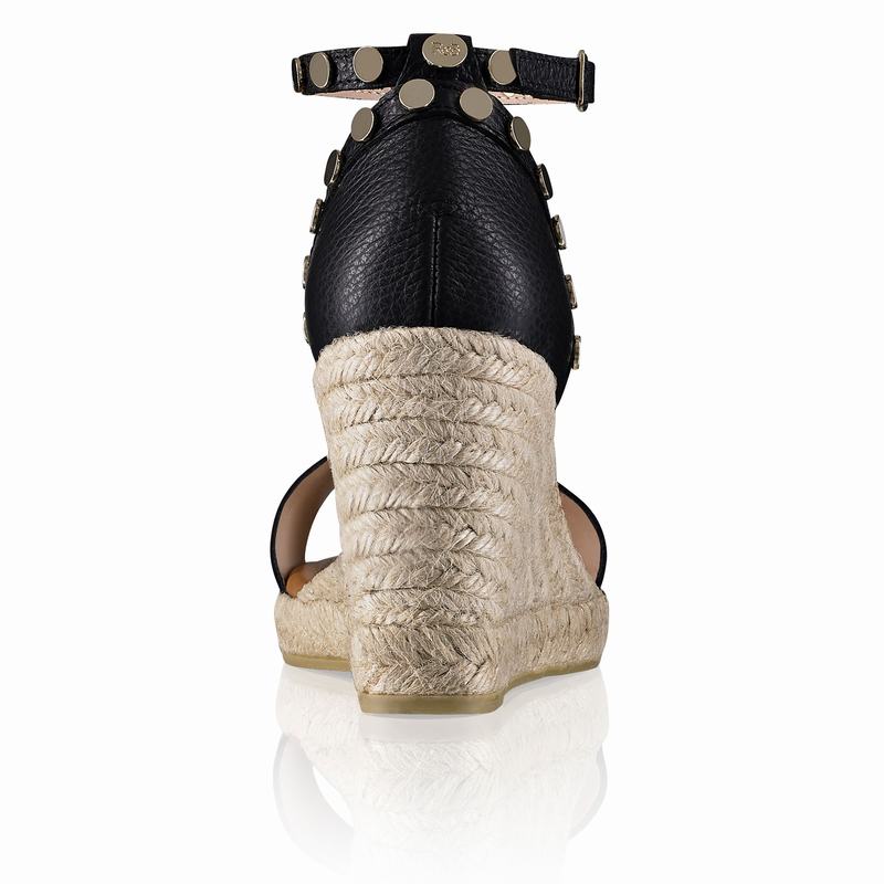 Russell And Bromley Coin Spin Espadrillos Dame Sort | YCK288WB