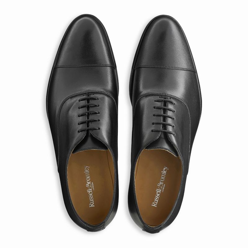 Russell And Bromley Cumulus Oxford Sko Herre Sort | BIB7057LO