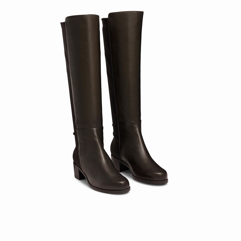 Russell And Bromley Demi Knæhøje Støvler Dame Brune | FYT540JW