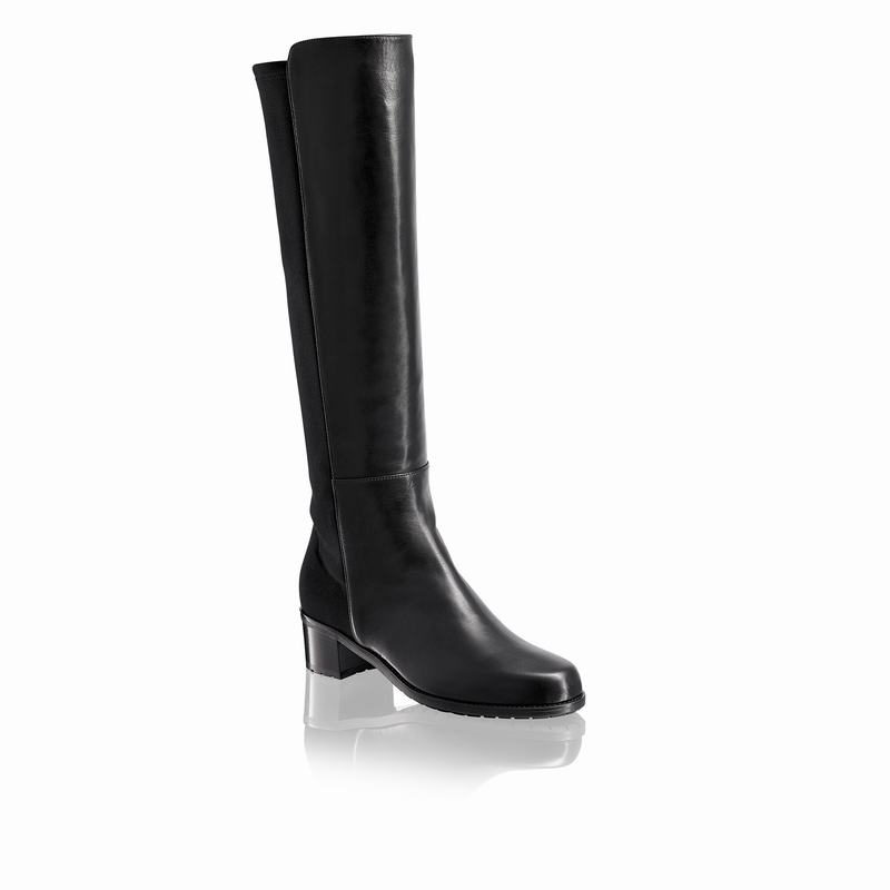 Russell And Bromley Demi Knæhøje Støvler Dame Sort | PUY415JI