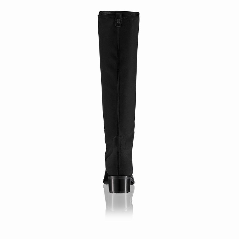 Russell And Bromley Demi Knæhøje Støvler Dame Sort | PUY415JI