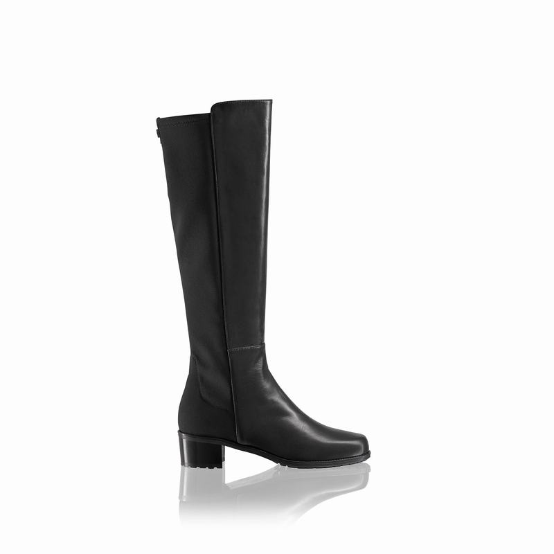 Russell And Bromley Demi Knæhøje Støvler Dame Sort | PUY415JI