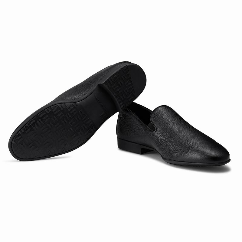 Russell And Bromley Diretto Slip On Sko Herre Sort | MXU7942MV