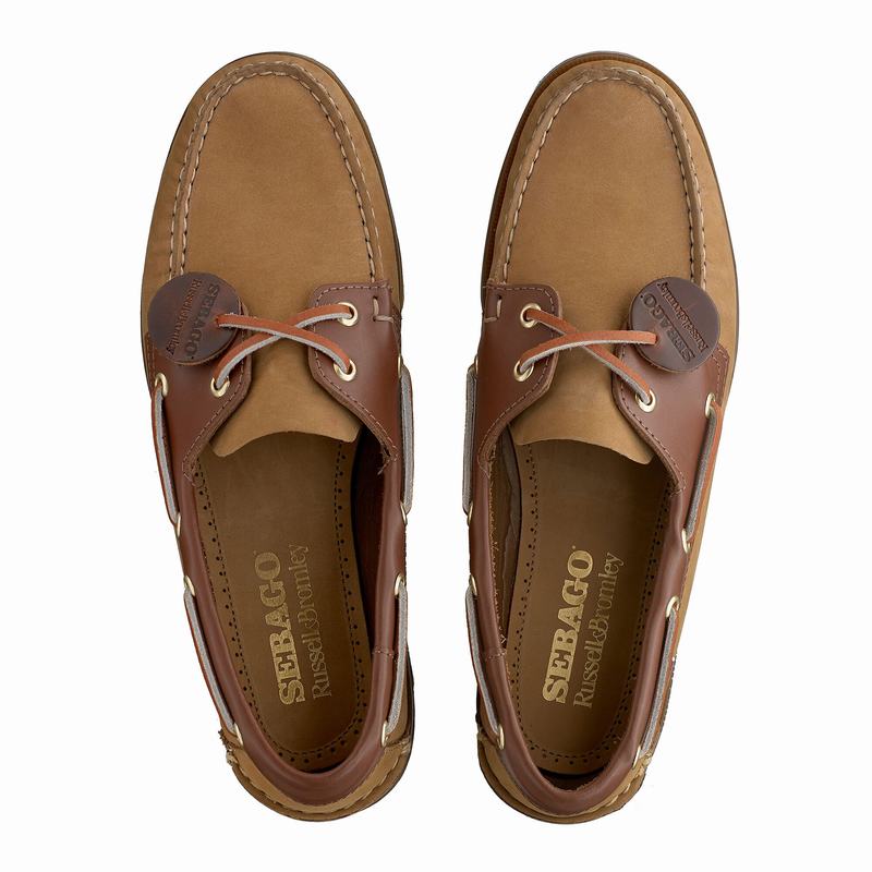 Russell And Bromley Docksides Sejlersko Herre Brune | DAF6115WO