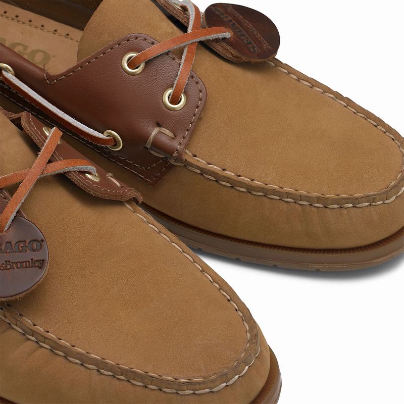 Russell And Bromley Docksides Sejlersko Herre Brune | DAF6115WO