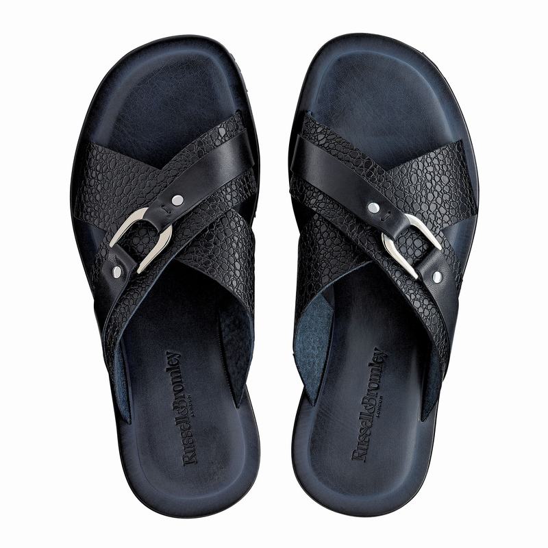 Russell And Bromley Dream Sandaler Herre Blå | YCC865ET