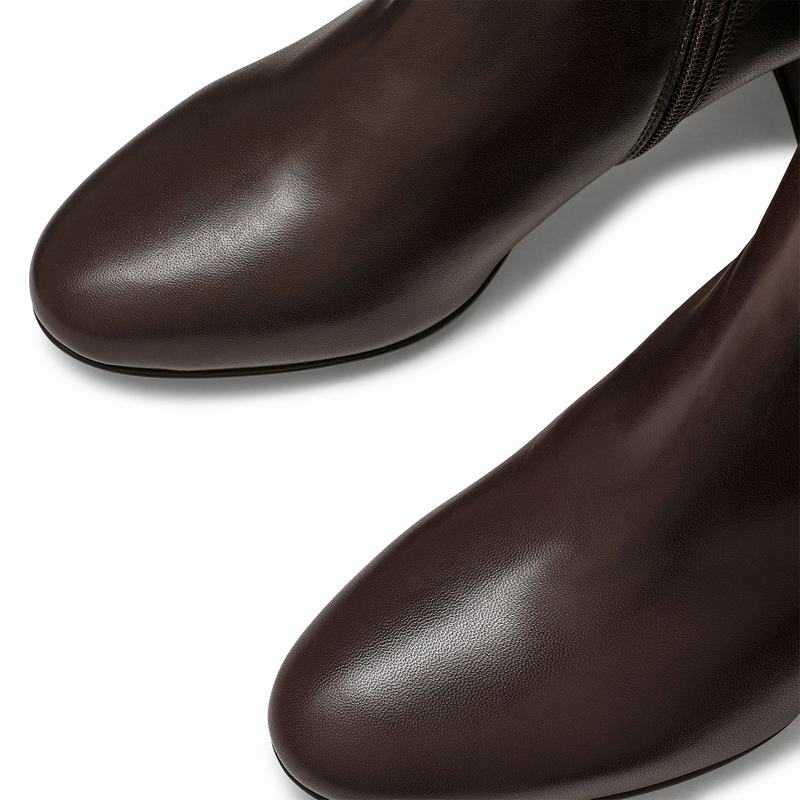 Russell And Bromley Dressage Knæhøje Støvler Dame Brune | EOZ1422UJ