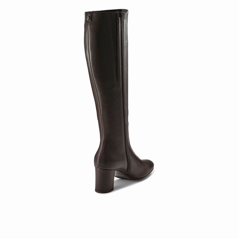 Russell And Bromley Dressage Knæhøje Støvler Dame Brune | EOZ1422UJ
