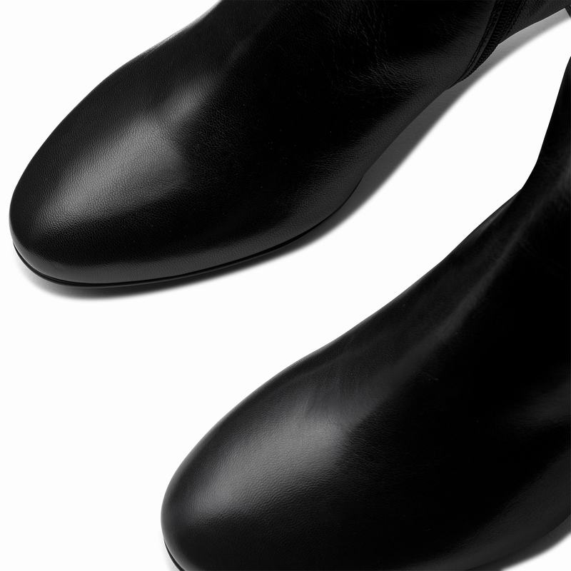 Russell And Bromley Dressage Knæhøje Støvler Dame Sort | FKQ5041RD