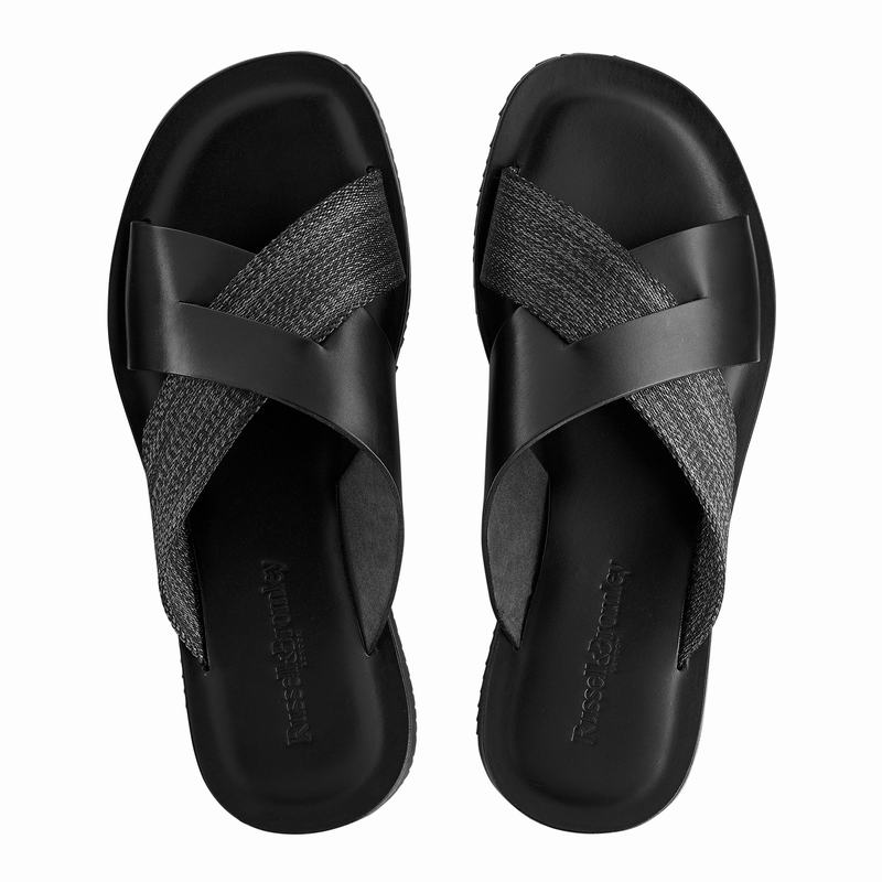 Russell And Bromley Fab Badesandaler Herre Sort | FQA6674FT
